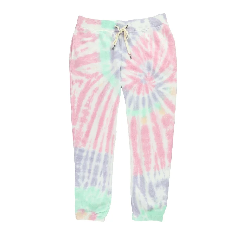 Personal Charm n:philanthropy Womens Tie Dye Athletic Jogger Pants, Multicoloured, Large