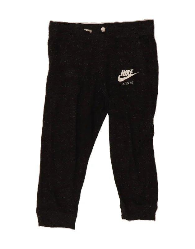 Elegant Outline NIKE Womens Capri Tracksuit Trousers Joggers UK 14 Medium Grey Flecked Elegant Outline NIKE Womens Capri Tracksuit Trousers Joggers UK 14 Medium Grey Flecked