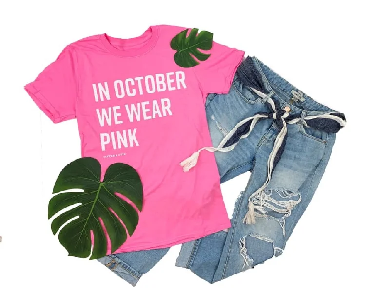 Classic Style In October We Wear Pink