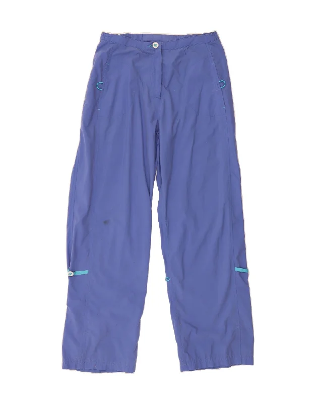 Exquisite Details CHAMPION Womens Tracksuit Trousers UK 18 XL Blue Polyamide
