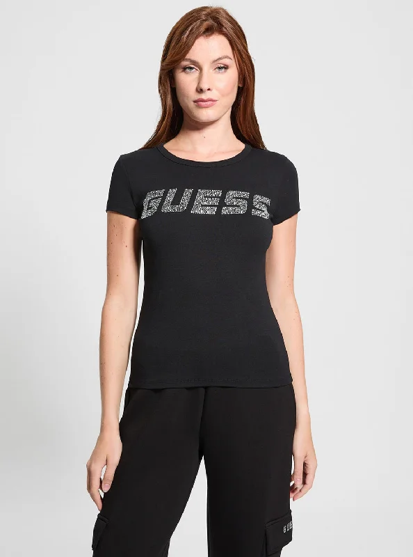 Classic Style Black Kiara T-Shirt