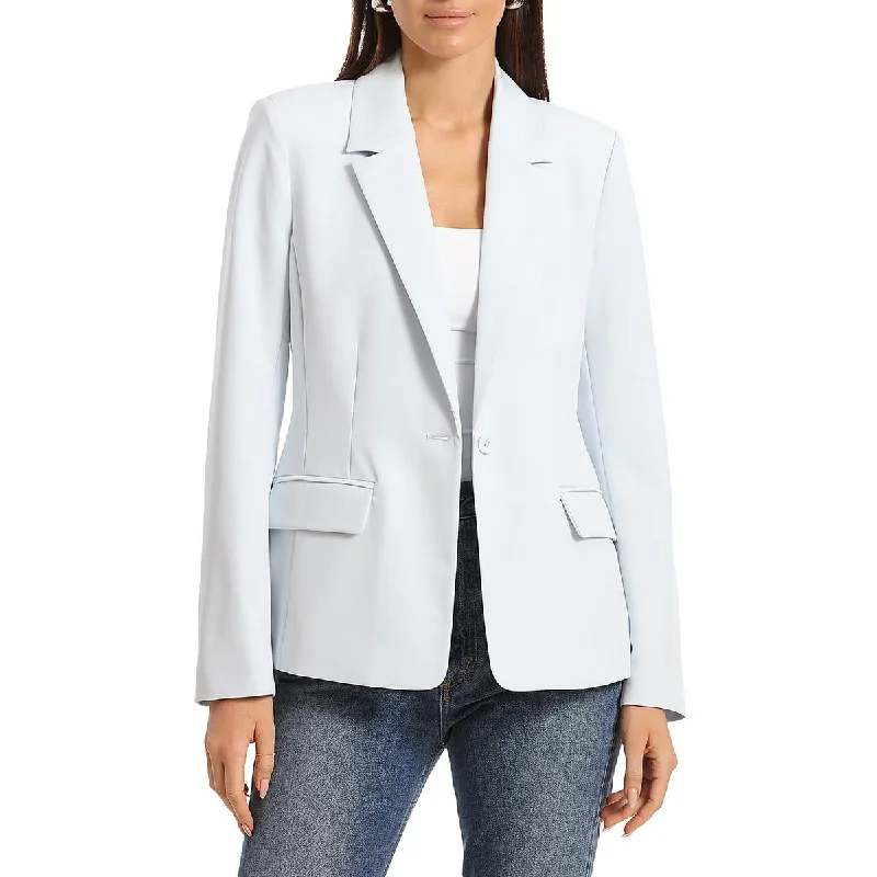 Luxury Customization Bagatelle Womens Solid Office One-Button Blazer