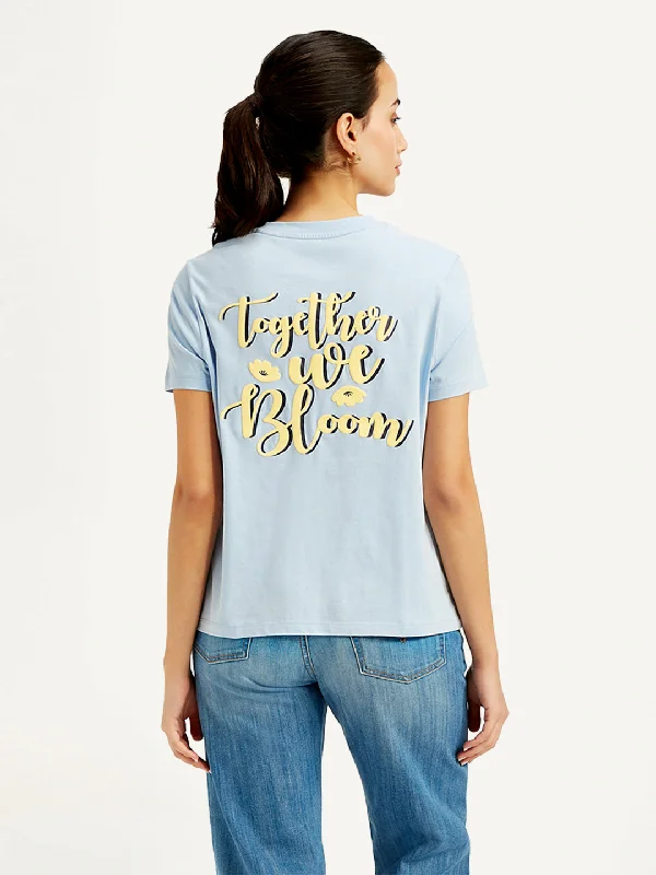 Classic Choice Women's Graphic Print Crew Neck T-Shirt