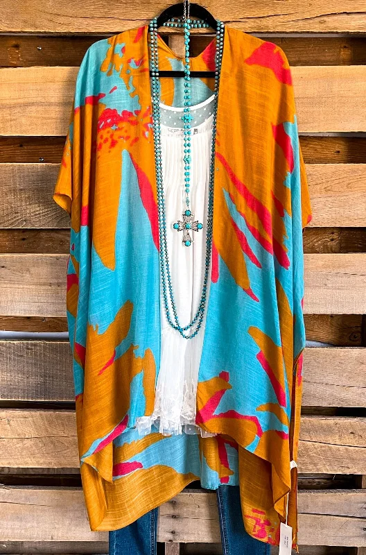 Sports And Leisure In My Vision Kimono - Maui