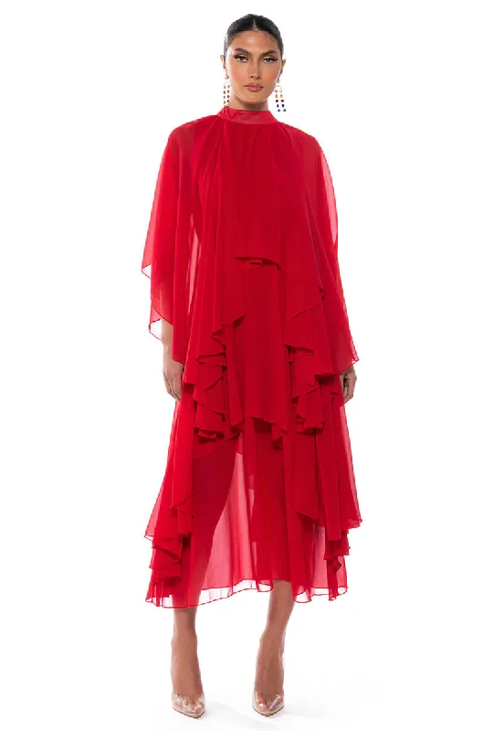 Urban Style HOPELESSLY DEVOTED LAYERED MAXI DRESS