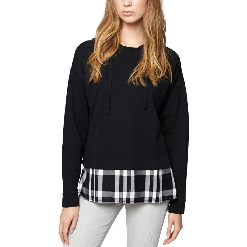 Noble And Elegant Sanctuary Clothing Womens Layered Hoodie Sweatshirt
