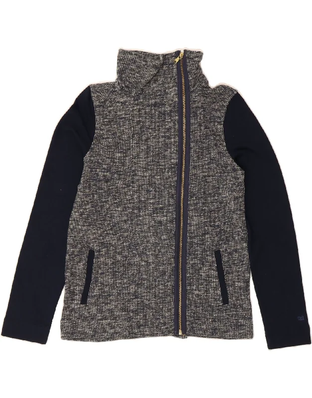 Luxury Fashion TOMMY HILFIGER Womens Tracksuit Top Jacket UK 10 Small Navy Blue