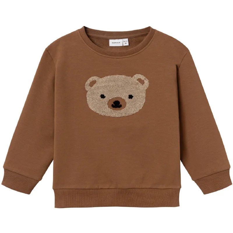 British Style Name It Pecan Pie Niks Sweatshirt
