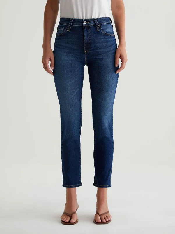 Luxury Classic Mari Mid Rise Crop Jean - Catalogue