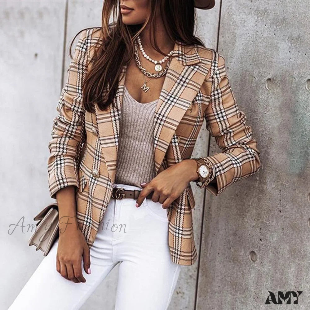 Exquisite Design Amy Fashion - Long Sleeve Casual Slim Thin Elegant Blazers