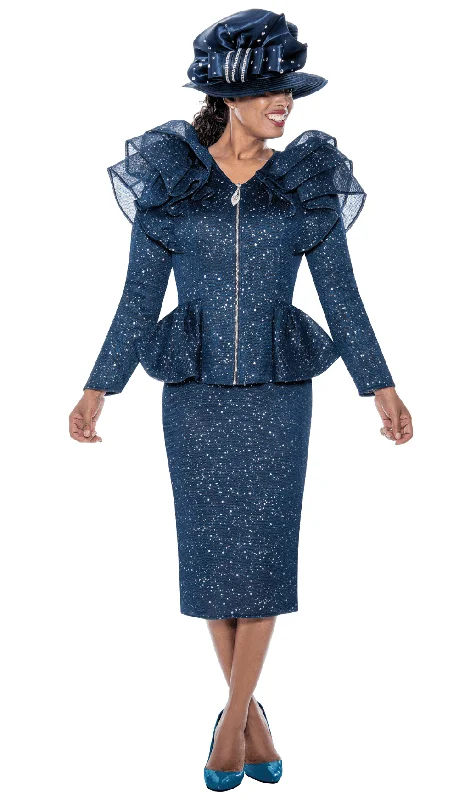 Advanced Design GMI Church Suit 400742-Navy
