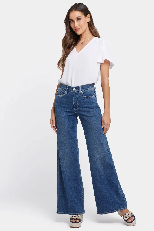 Fashionable Inner Wear Mia Palazzo Jeans - Valencia Surf