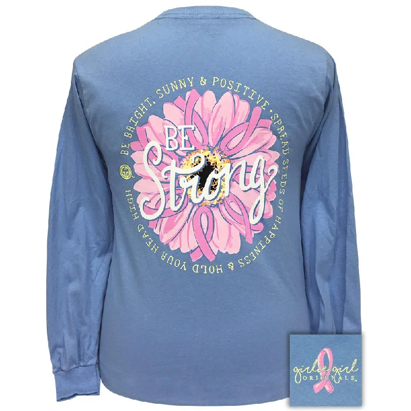 European Plan Be Strong-Carolina Blue LS-2307