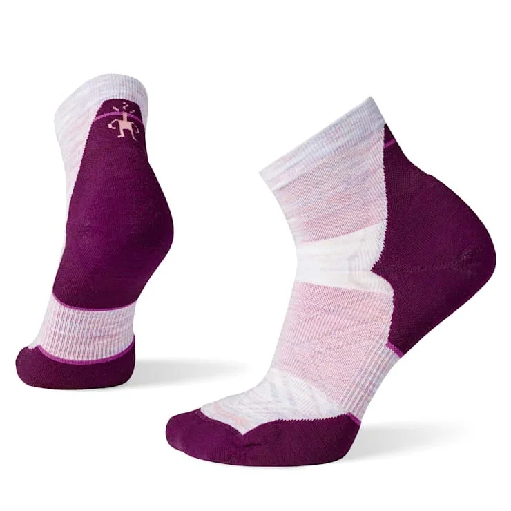 Classic Color Women's Run Targeted Cushion Ankle Socks