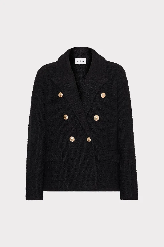 High Street Series Kimmie Textured Knit Blazer