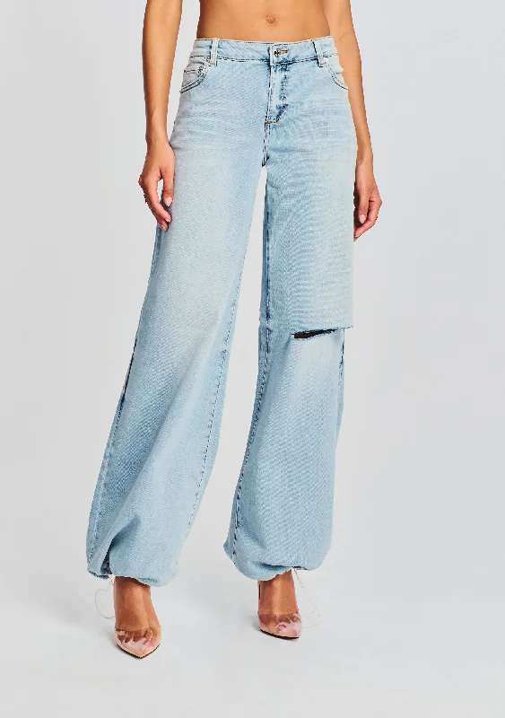 Romantic Temperament Saint Oversized Jean