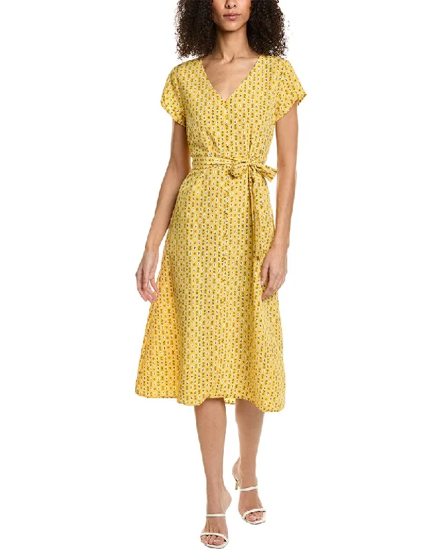 High-end Sense Bobeau Button-Down Dress