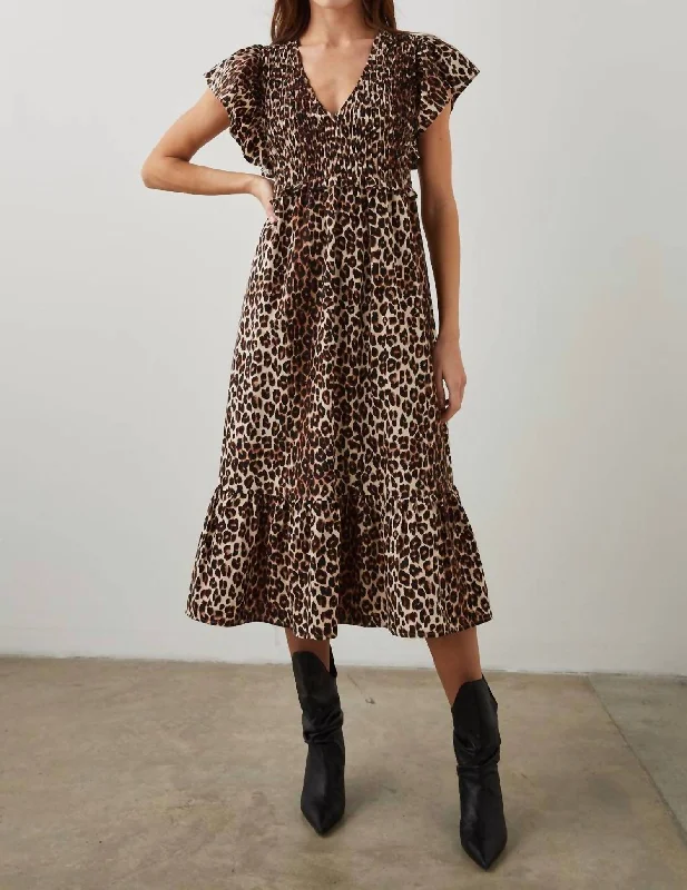 Exquisite Tailoring Clementine Dress In Nala