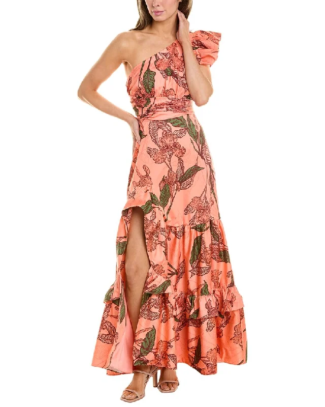 Classic Design Hutch Pria Maxi Dress