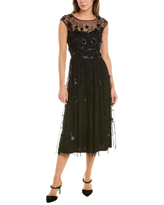 Fashion Classic Johnny Was Flower Beaded Maxi Dress
