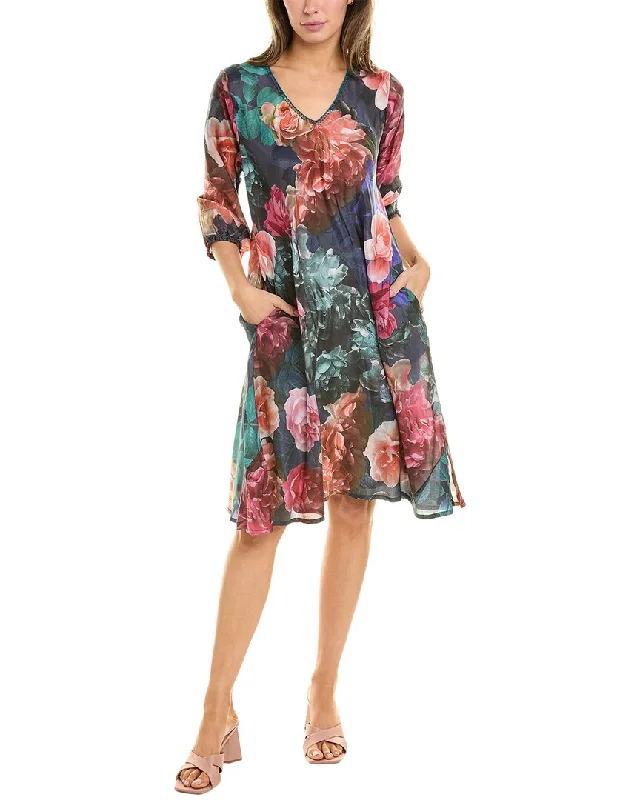 Editorial Design Johnny Was Studio Voya Silk Dress
