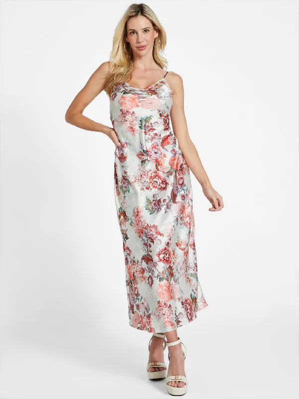 Personal Charm Joseline Satin Slip Dress