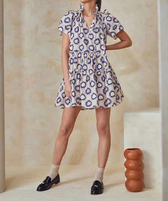 European Plan Merritt Dress In London Rain