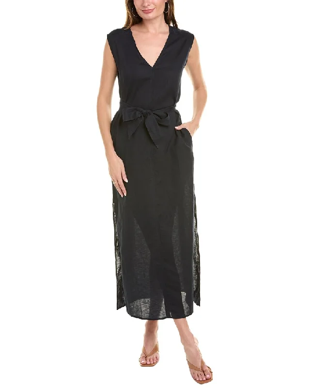 High Street Series Splendid Mabel Linen-Blend Maxi Dress