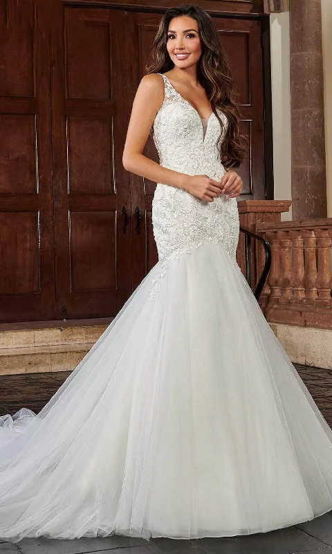 New Design Rachel Allan Bridal RB2153 - Tulle Trumpet Bridal Gown