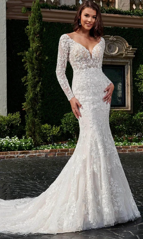 Preview New Products Rachel Allan Bridal RB3162 - Long Sleeve Embroidered Bridal Gown Preview New Products Rachel Allan Bridal RB3162 - Long Sleeve Embroidered Bridal Gown