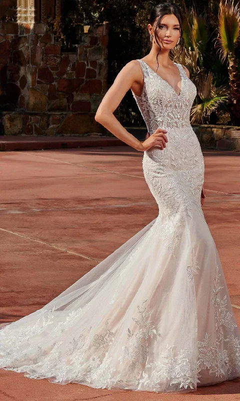 Personalized Series Rachel Allan Bridal RB3168 - Keyhole Back Bridal Gown