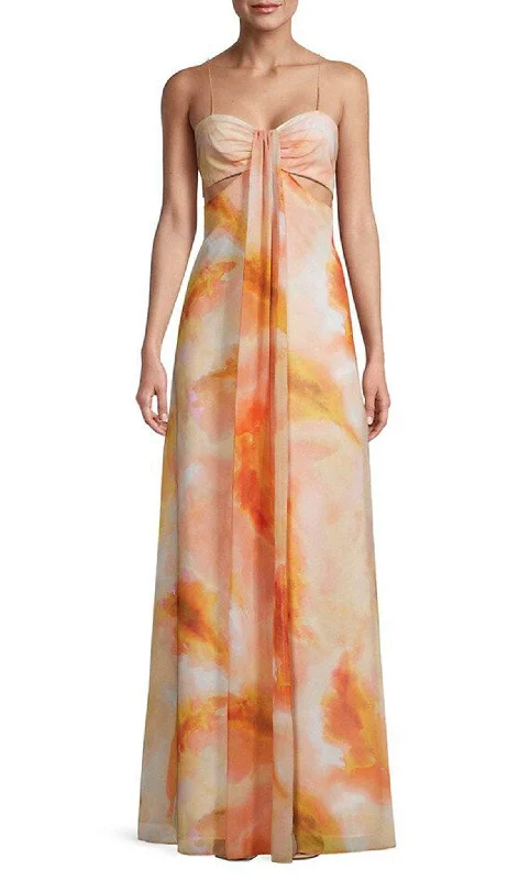 Fashionable And Fashionable Aidan Mattox MN1E207237 - Coral Long Dress