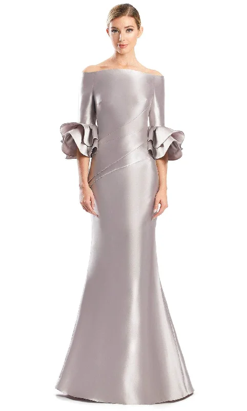 Fashion Classic Alexander by Daymor 1758S23 - Ruffled Sleeves Dress