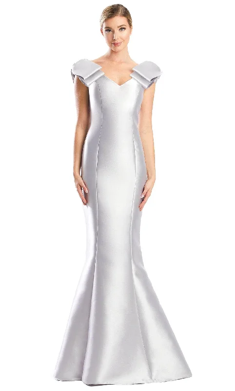 High Street Fashion Alexander by Daymor 1773S23 - Mermaid V-Neck Dress