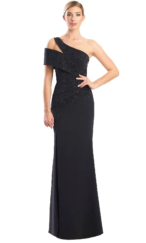 Exquisite Tailoring Alexander by Daymor 1784S23 - Asymmetrical Neck Dress