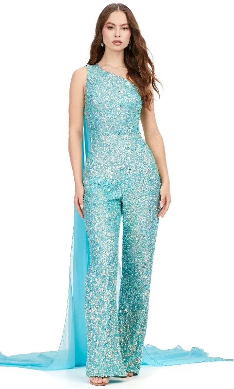 Unique Fashion Ashley Lauren 11384 - One Sleeve Jumpsuit