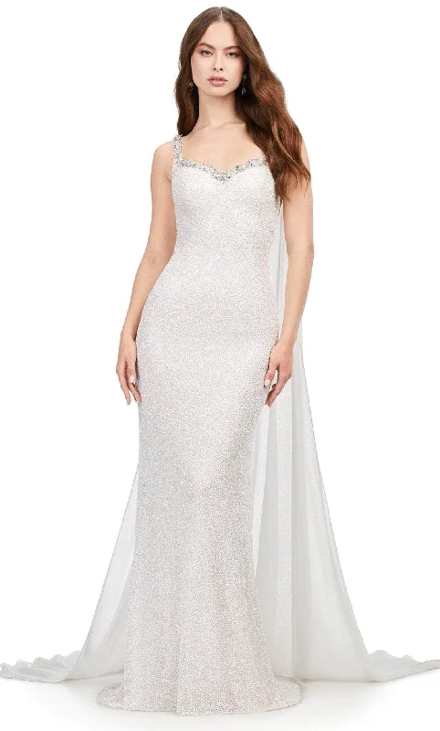 High-end Sense Ashley Lauren 11398 - Beaded Full Length Gown