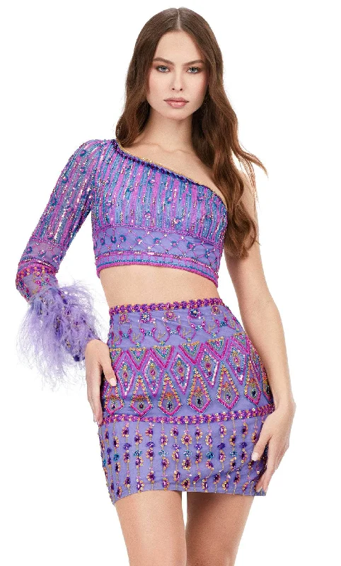 High Street Series Ashley Lauren 4597 - Two Piece Short Dress