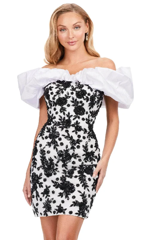 Comfortable Wear Ashley Lauren 4613 - Short Sheath Dress