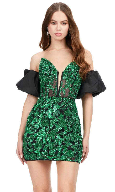 Fashion And Simplicity Ashley Lauren 4614 - Strapless Dress