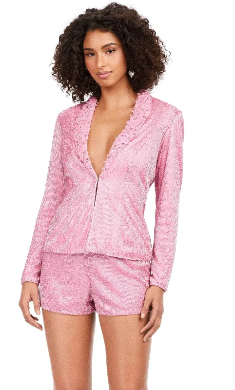 High-end Wear Ashley Lauren 4632 - Beaded Romper