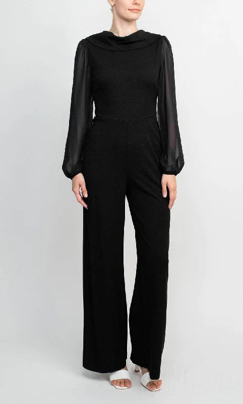 American Style Connected Apparel TJE48312M1 - Bell Sleeve Jumpsuit