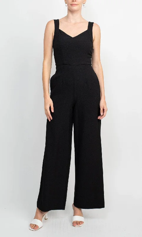 Exquisite Tailoring Donna Ricco DR51357 - Sleeveless Jumpsuit