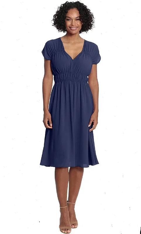 Romantic Temperament London Times T6099M - Cap Sleeve Dress