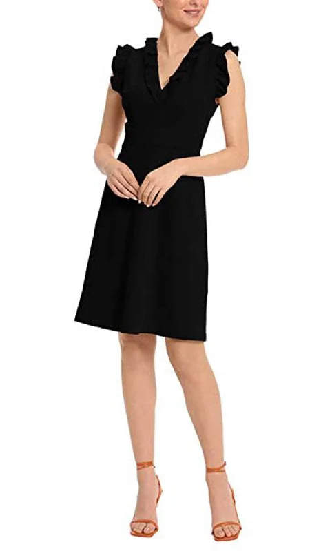 Goddess Outfit Maggy London G5197M - Ruffle Sleeve Dress