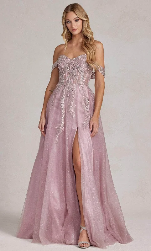 Fashion Must-have Nox Anabel E1128 - Off-Shoulder Dress