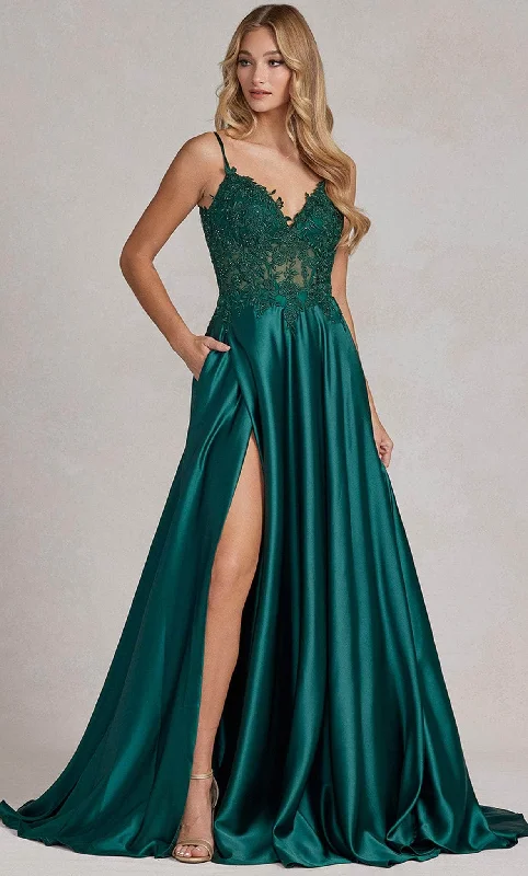 Elegant Series Nox Anabel K1121 - Embroidered Gown