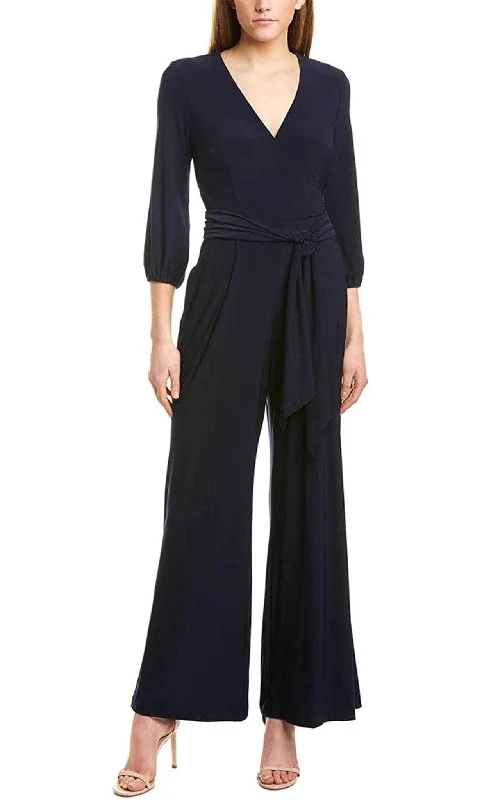 Goddess Style Taylor 1863M - V Neck Evening Pantsuit