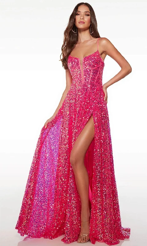 Summer Selection Alyce Paris 61517 - Scoop A-Line Evening Dress