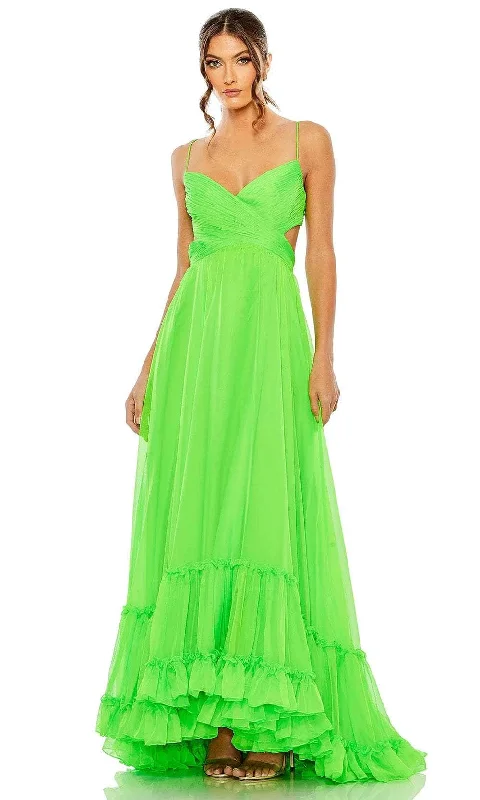 Fashionable Inner Wear Mac Duggal 68477 - Sleeveless A-Line Prom Dress